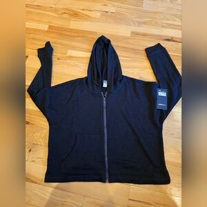 90 Degree By Reflex Black Hoodie